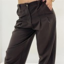 pantalone in tessuto modello balloon point